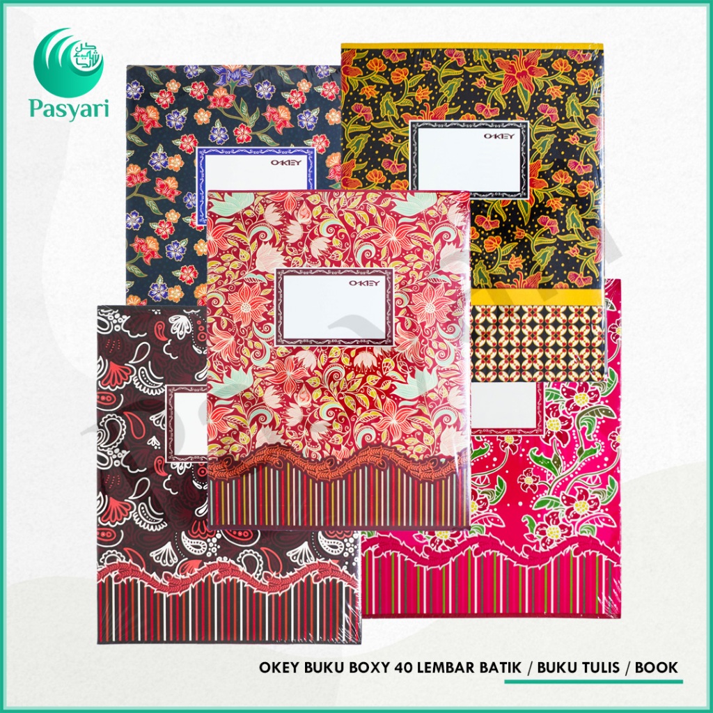 

OKEY BUKU BOXY 40 LEMBAR BATIK / BUKU TULIS / BOOK