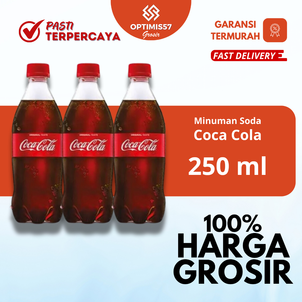 

Coca Cola 250ml | Minuman Soda Coca Cola Grosir Termurah 12pcs OPT11068