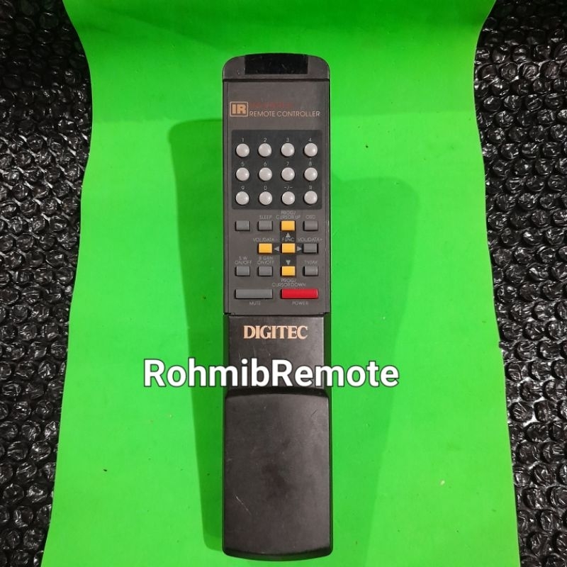 REMOTE REMOT TV TABUNG POLYTRON INFRARED ORIGINAL ASLI