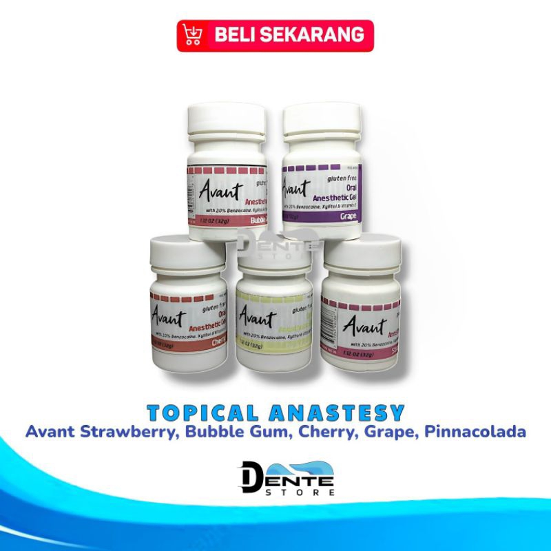 TOPICAL ANASTESY / TOPIKAL ANASTESI / TOPICAL ANASTHETIC GEL AVANT