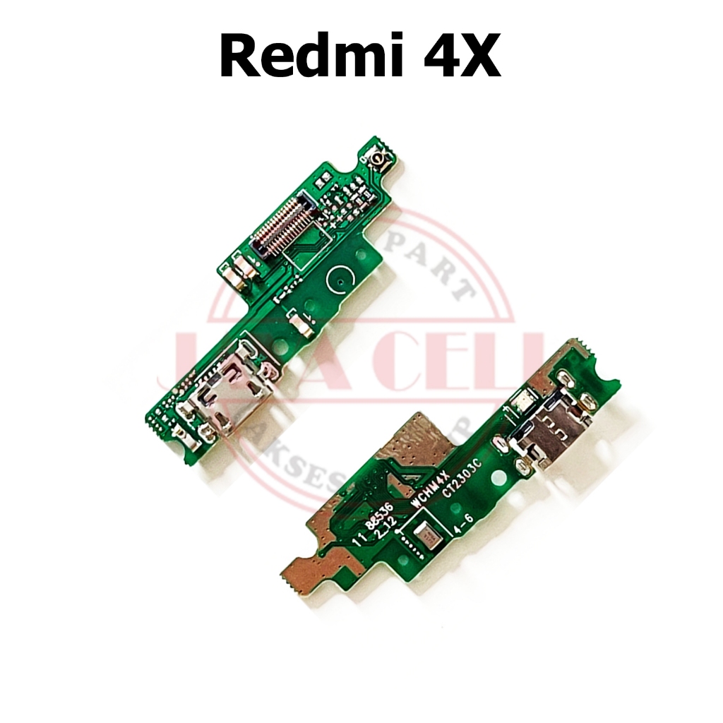 Flexible Konektor Charger + Mic Xiaomi Redmi 4X Original