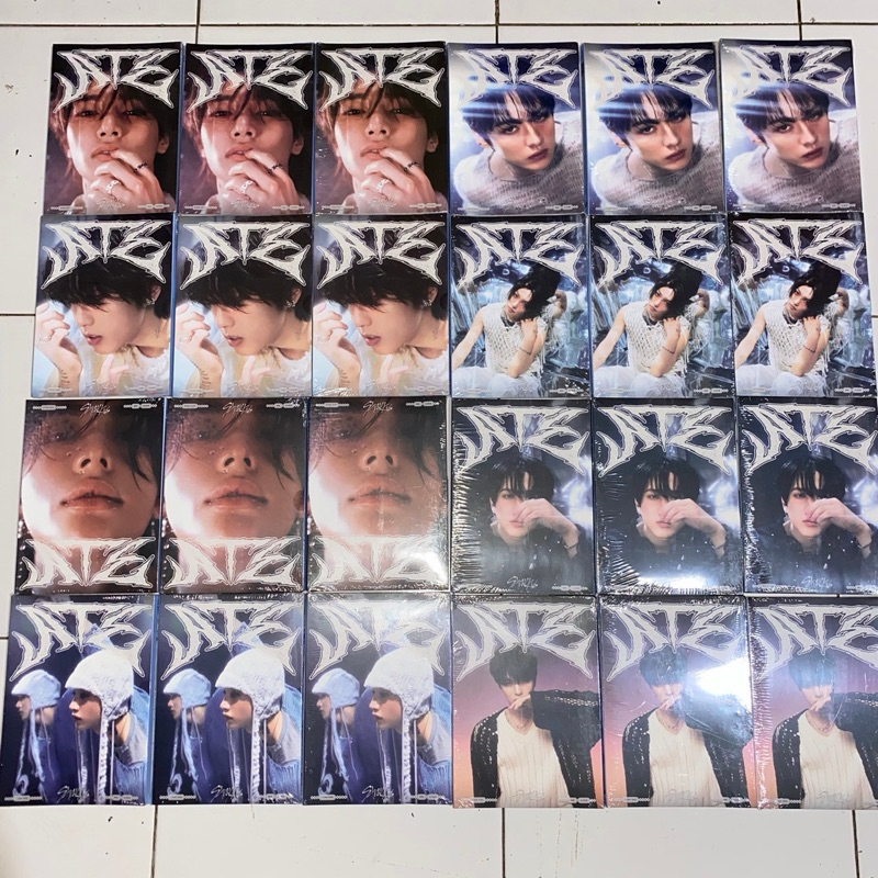 ALBUM ATE CHK CHK BOOM ACCORDION VER SKZ SEALED HYUNJIN BANGCHAN CHANGBIN FELIX LEEKNOW HAN I.N SEUN