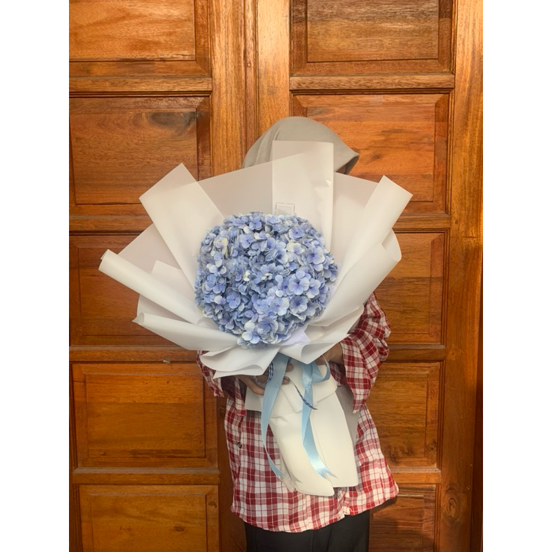 HYDRANGEA BOUQUET - MEDIUM (FRESH/ASLI)