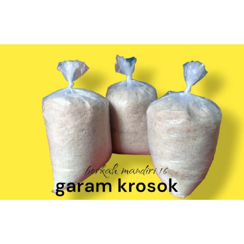 

Garam krosok garam pertanian perikanan kemasan repack 15kg