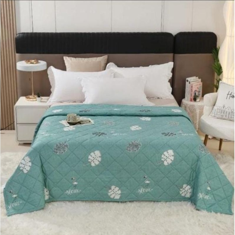 Selimut Katun SRH Indonesia selimut bordir size 180*200 beed cover tipis