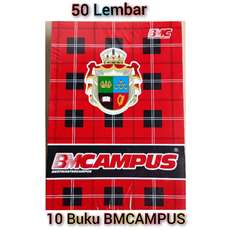 

KODE PRODUK A8VPW3897 Buku Tulis BMCampus Isi 5 Lembar 1 buku Panjang Besar