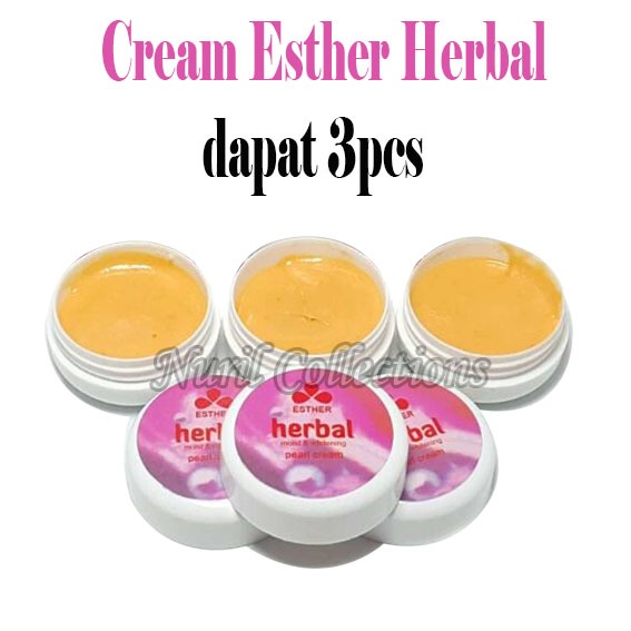[ 3 Pcs ] Cream Esther Herbal / Cream Ester