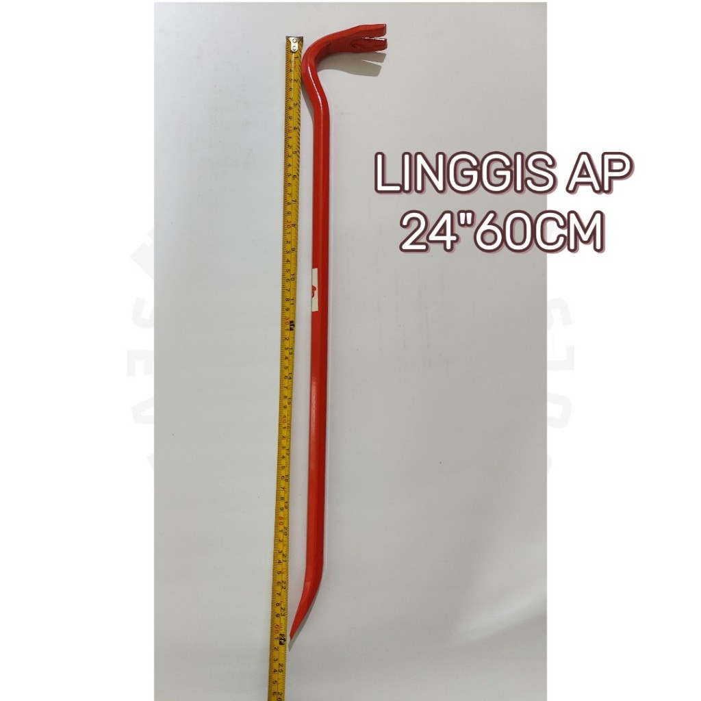 AP LINGGIS 24" 60CM / LINGGIS PENCABUT PAKU 60CM OREN AP BESAR