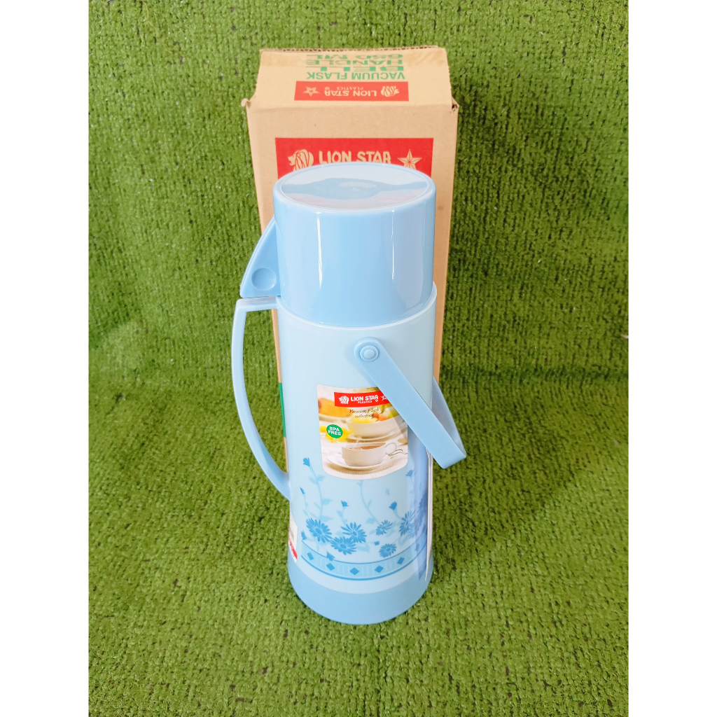 LION STAR Termos Air Panas BT - 3 Kapasitas 650 ML / Vacuum Flask Bell Handle / Termos Mini Travel