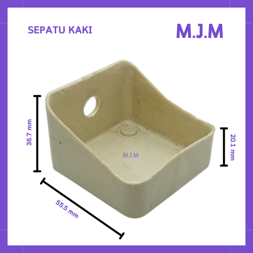 Tutup Kaki Meja Mesin Jahit/Sepatu Kaki Meja Mesin Plastik/penutup kaki