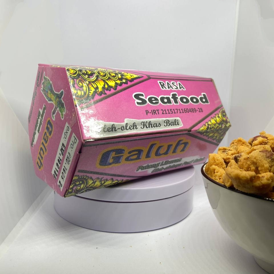 

Rasa Seafood Kacang Disco Oleh oleh Khas Bali Jajanan Ringan Garing Berat100 g, 200g