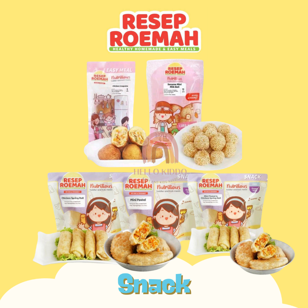 

RESEP ROEMAH FROZEN SNACK FINGER FOOD SNACK ANAK MPASI