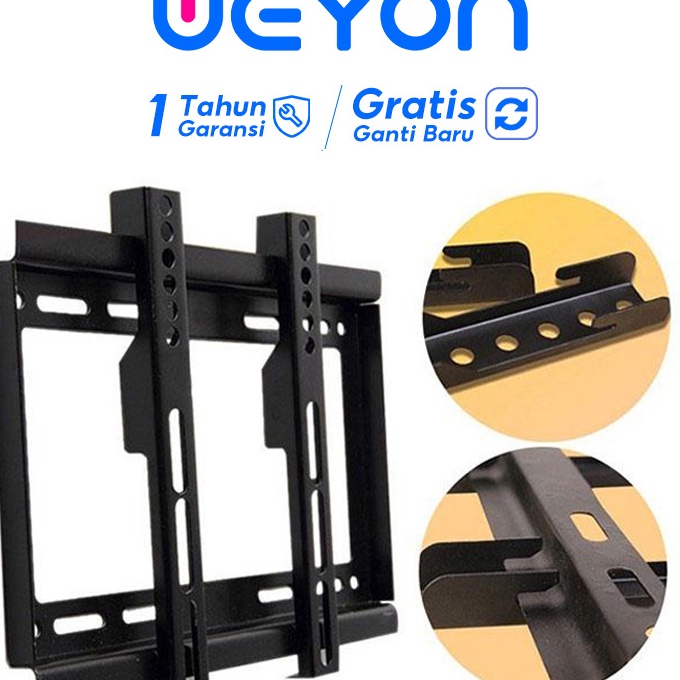KI3 Weyon Bracket TV Dudukan LCD LED TV Yang Dapat Disesuaikan19 inch43 inch