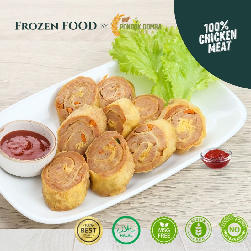 

Chicken Egg Roll Gluten Free MPASI Sehat