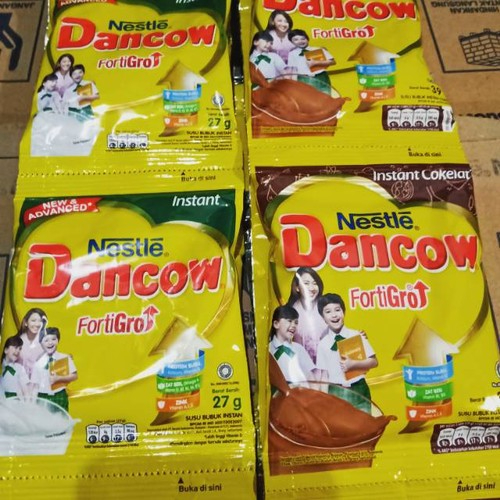 

SUSU DANCOW Fortigro Sachet Isi 10 - Rasa Coklat dan Vanilla