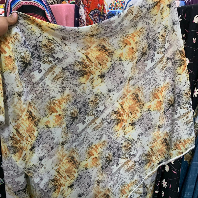 kain ceruti motif - kain ceruti babydoll - kain ceruty motif abstrak