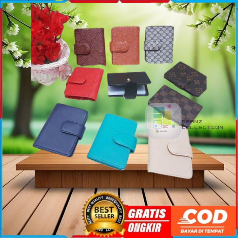Dompet Import Dompet LV Kancing Dompet Kartu Lv