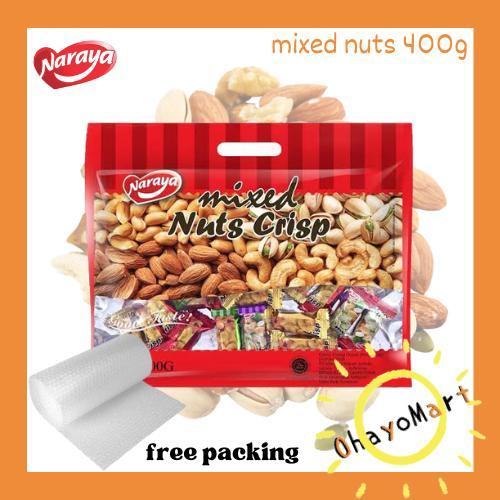 

Naraya Mixed Nuts Crisp / Naraya Permen Kacang / Enting-enting 400grm