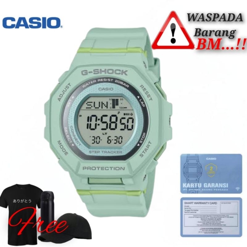 Jam tangan casio gshock gmd-b300-3dr / gshock squad gmd-b300-3 / g shock Bluetooth gmd-b300-3 gshock