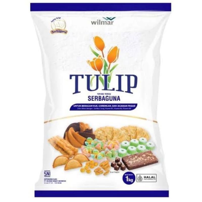 

tepung terigu tulip kemasan 1 kg