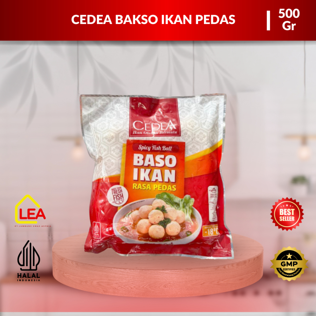 

Cedea Bakso Ikan Pedas 500gr