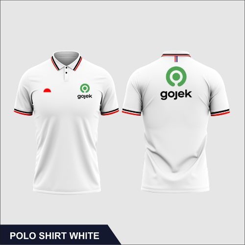Kaos kerah Pria Gojek Baru | Polo Shirt Pria Driver Gojek | Baju Kaos Pria Ojol Keren Nyaman dipakai