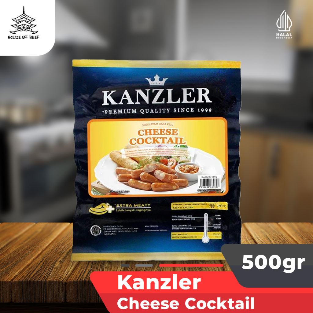 

KANZLER cheese cocktail 500 gram / Sosis Kanzler