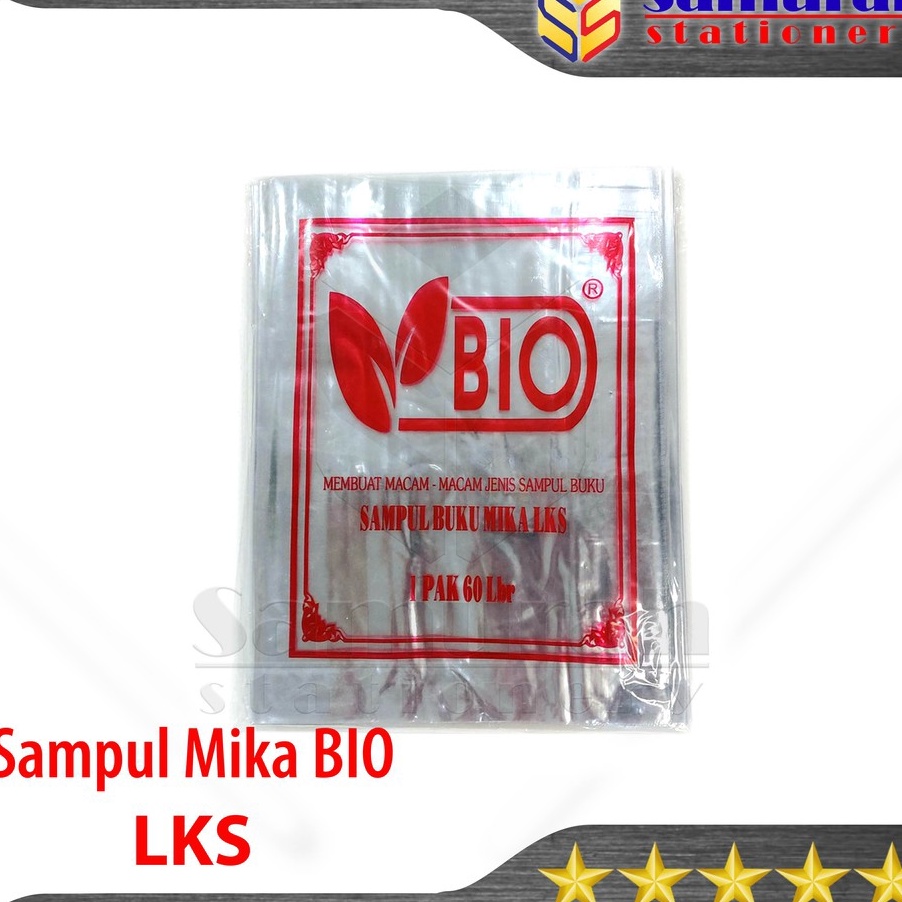

NEW PRODUK Sampul Plastik Mika BIO Ukuran LKS isi 1 Lembar Untuk Buku Paket Pelajaran Anak Sekolah