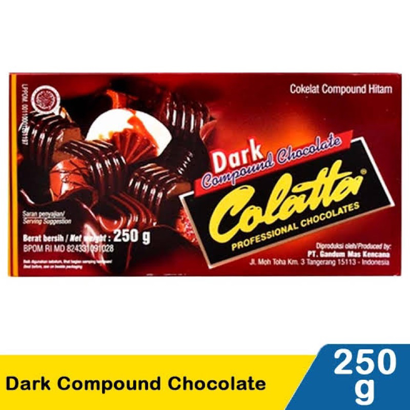 

COLLATA DARK BAKING CHOCOLATE 250gr