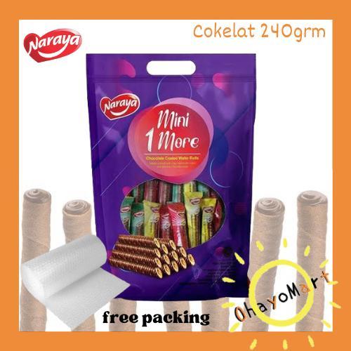 

naraya mini 1 more/ naraya wafer rolls/ naraya stick roll 240grm