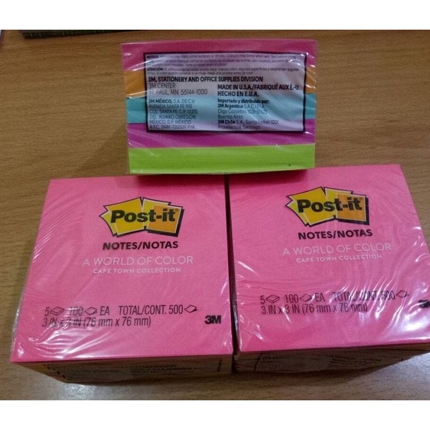 

PROMO Sticky Note 654AN Warna 3M PER PAK ISI 5