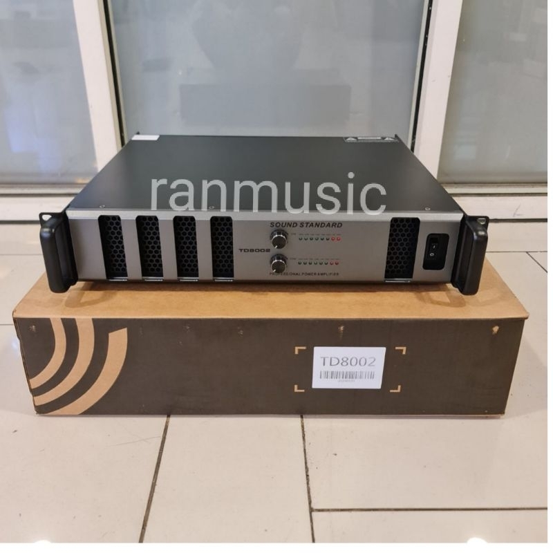 POWER SOUNDSTANDARD TD8002 AMPLIFIER POWER TD 8002