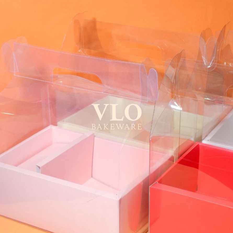 

STAR Kotak bunga mika transparan valentine transparant flower box