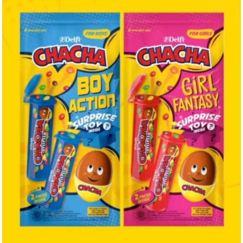 

Delfi Cha Cha Minis Minis Suprise Boy Action Gril Fantasy 2 x 12,5 gr Chacha Surp Toys