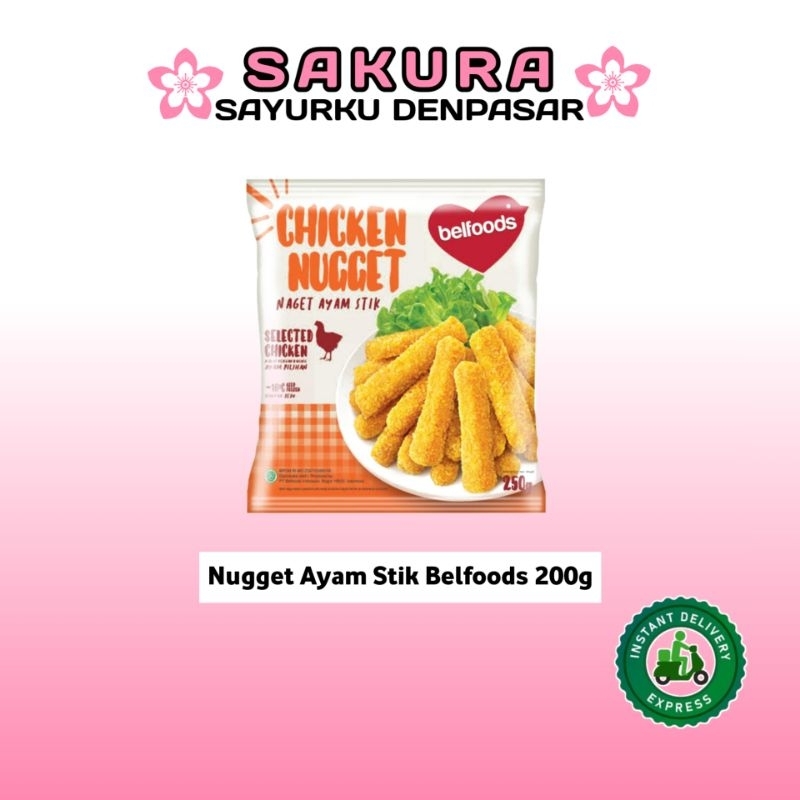 

Nugget Ayam Stik Belfoods 200g - SAKURA