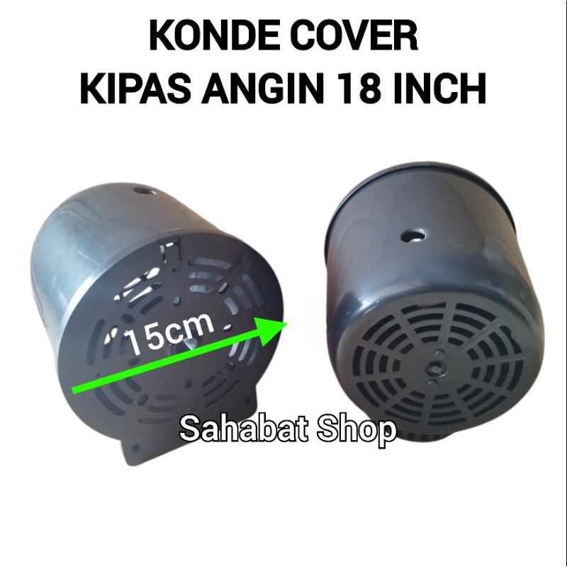 KONDE / COVER KIPAS ANGIN 18 INCH HITAM SEMUA MERK UNIVERSAL