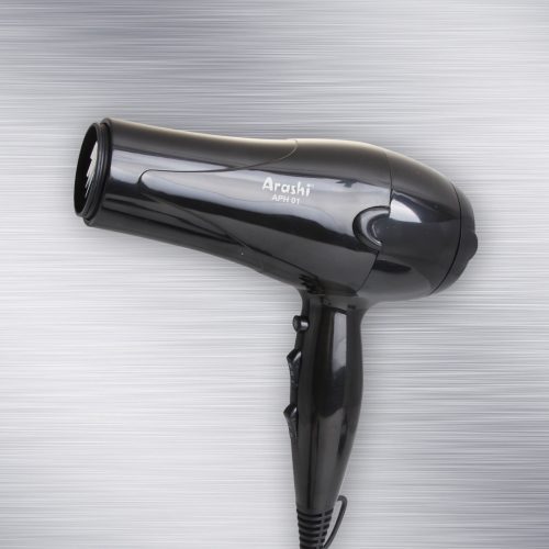 Pengering Rambut Arashi APH 01 Warna Hitam HairDryer Lipat Genggam
