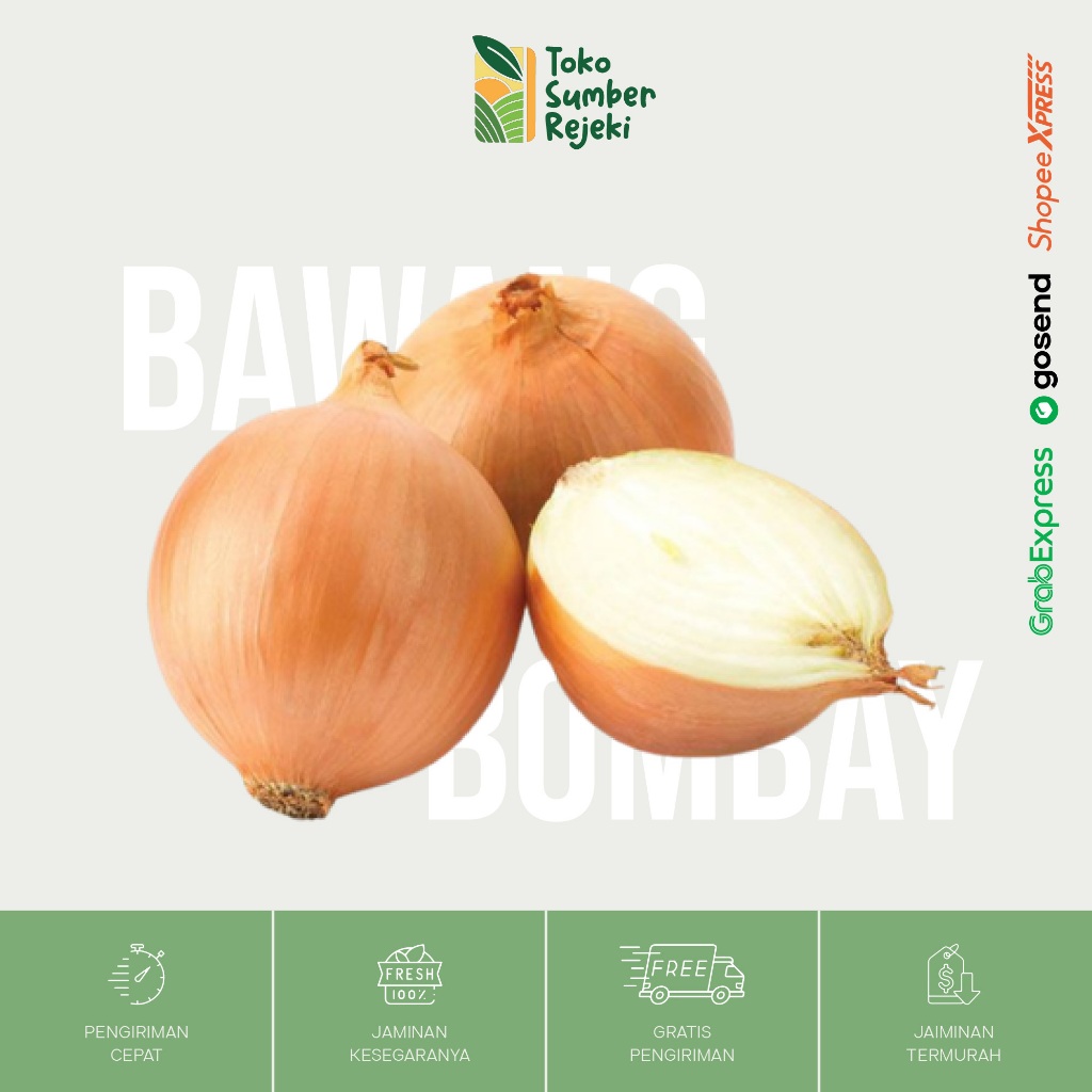 

Bawang Bombay Segar - Toko Sumber Rejeki Yogyakarta