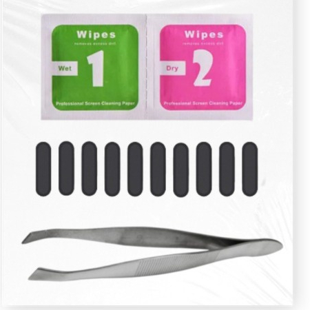 Set Stiker Penutup Lubang Speaker Anti Debu Isi 10 Pcs Sticker Jaring Anti Debu Untuk Speaker Hp Uni