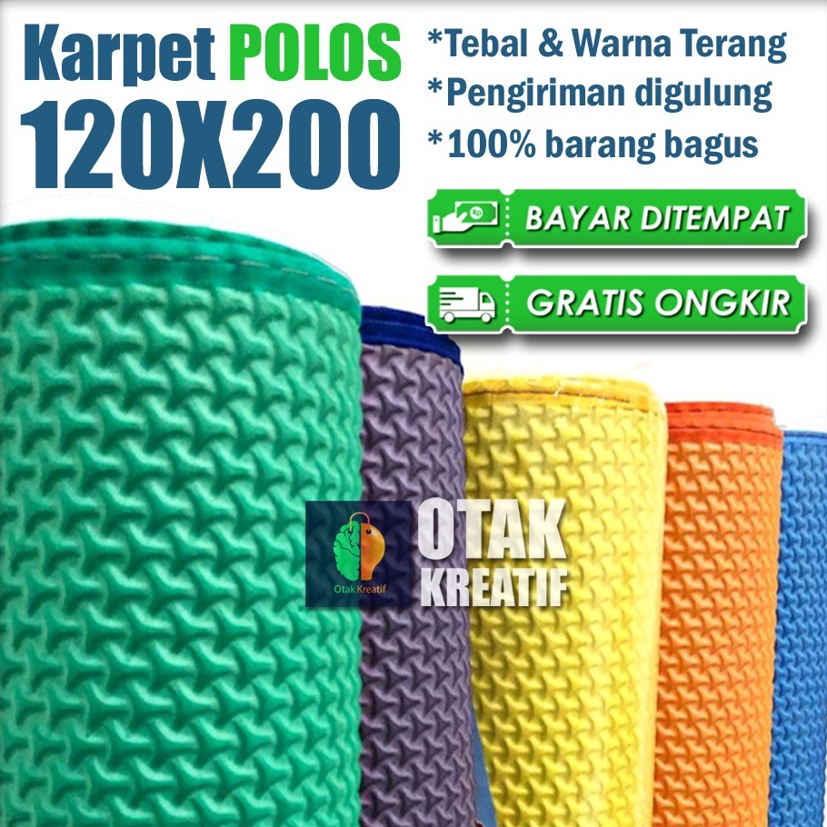 KARPET SPON POLOS JUMBO  Tikar bentol Karpet lantai mercy  Karpet Spon Mercy
