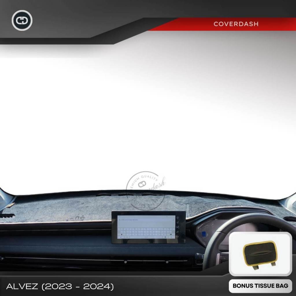 Alas Penutup Cover Pelindung Dashboard Mobil Wuling Alvez (2023 - 2024) Aksesoris Karpet Dasbor Anti