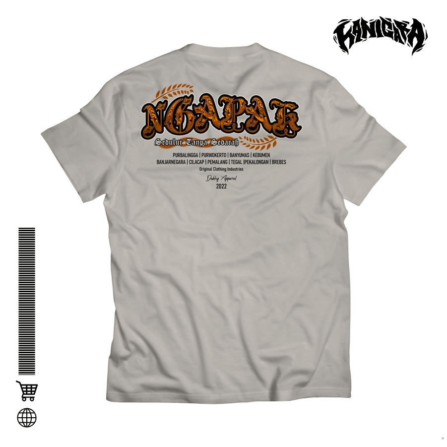 Kaos Ngapak Terbaru / Kaos Ngapak Indonesia Kanigara