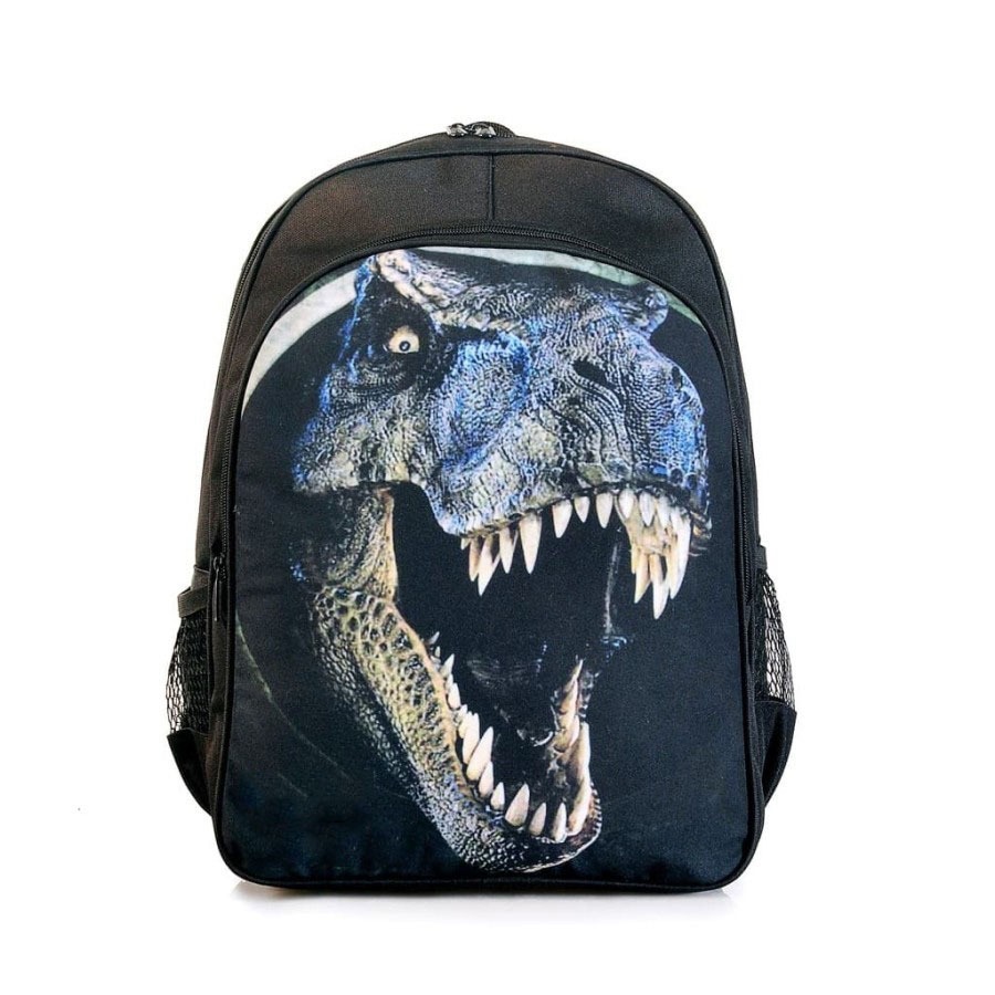 Tas Anak Laki Laki - Tas Sekolah Anak Cowok Murah - Ransel Anak Gambar Dinosaurus 3D