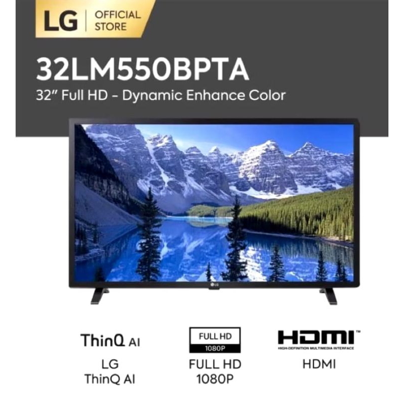 TV LED LG 32 INCH DIGITAL TV 32LM550