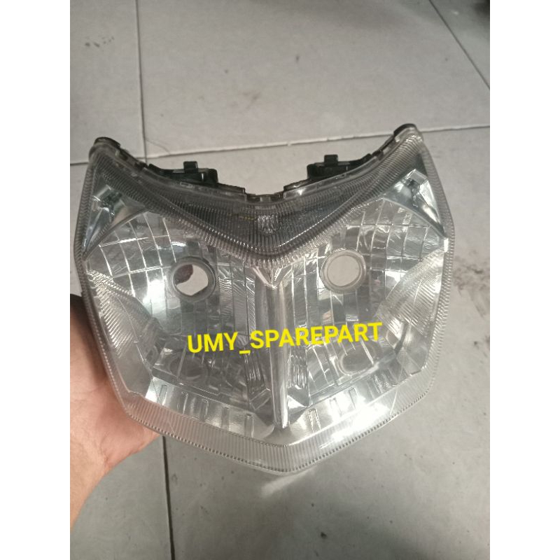 Reflektor Mika Lampu Depan Supra X 125 Fi 1set (Original Copotan)