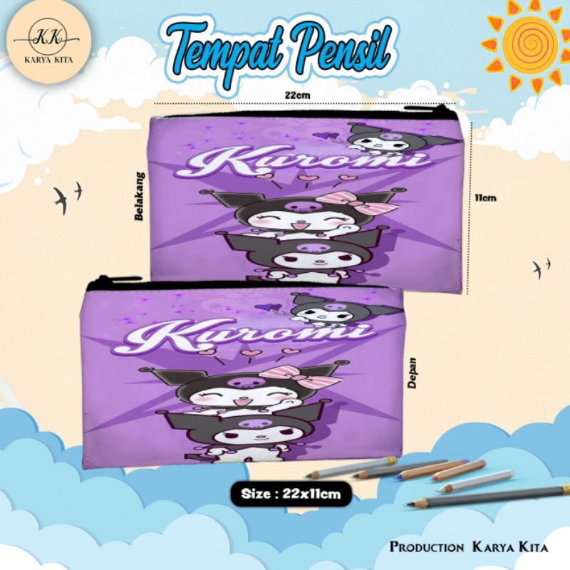 

tempat pensil karakter terlaris kuromi