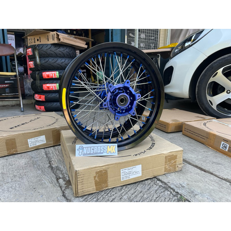 Wheelset Supermoto WR CRF Takasago Excel Asia