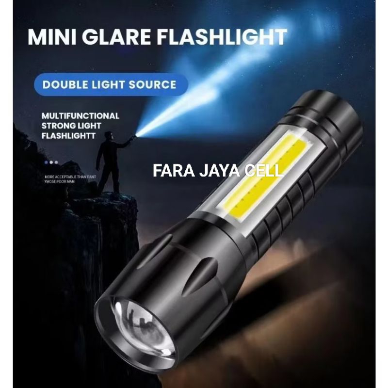 Senter LED Mini Portabel Vanstar VA-511 Senter alat pembantu USB Charger