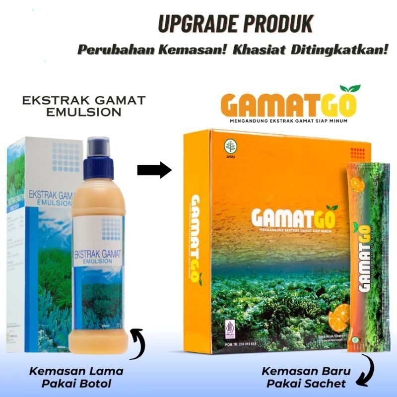 GAMAT GO PENGGANTI GAMAT EMULSION K LINK ORIGINAL