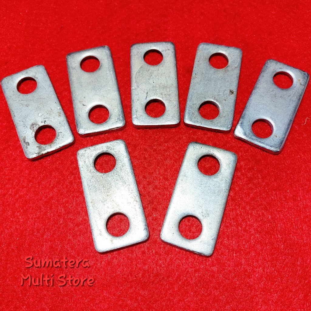 Besi Plat Bolong Tebal - Besi Plat Lubang Gembok Pintu Dewa